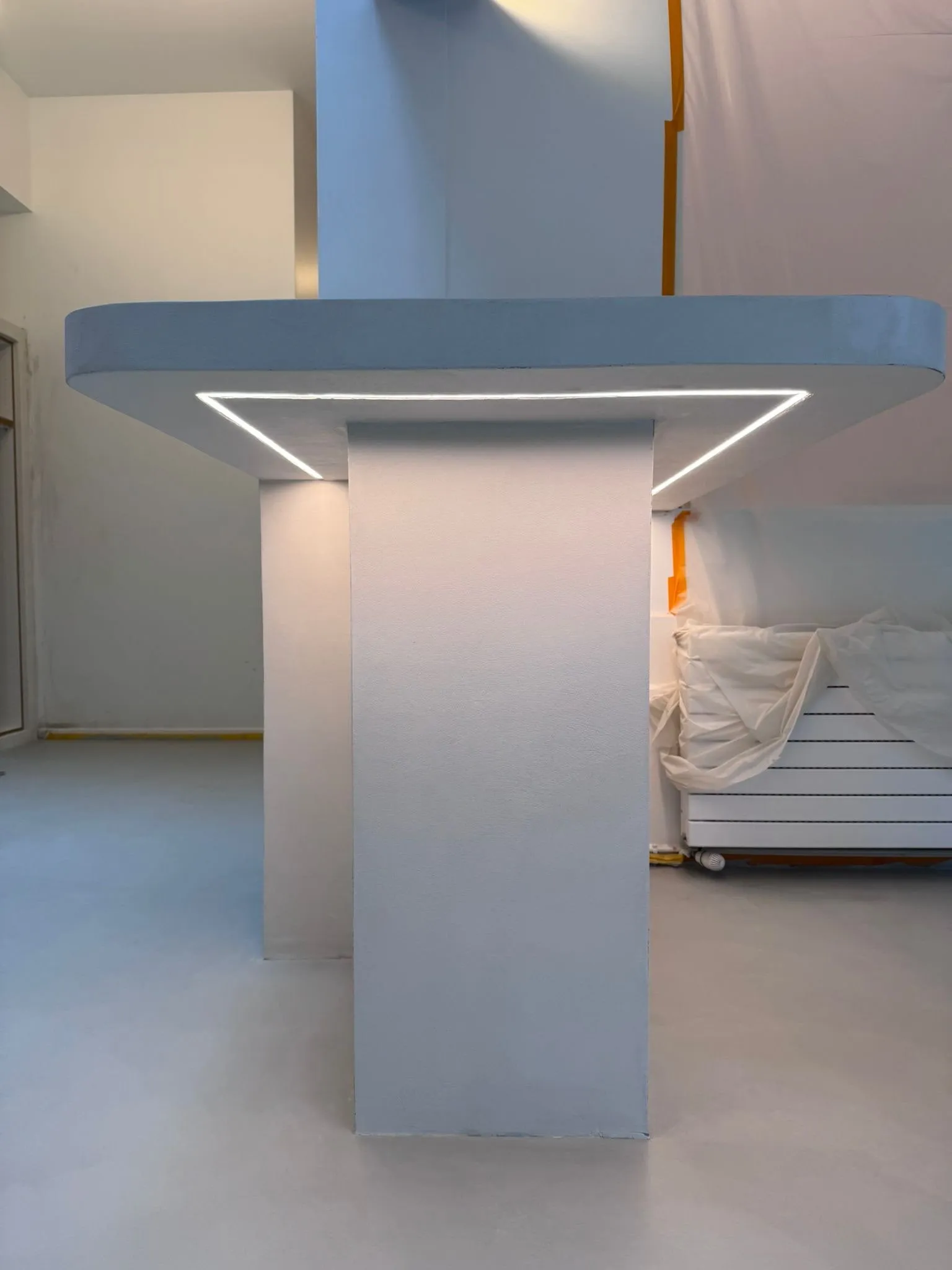 Éclairage intégré de mobilier
