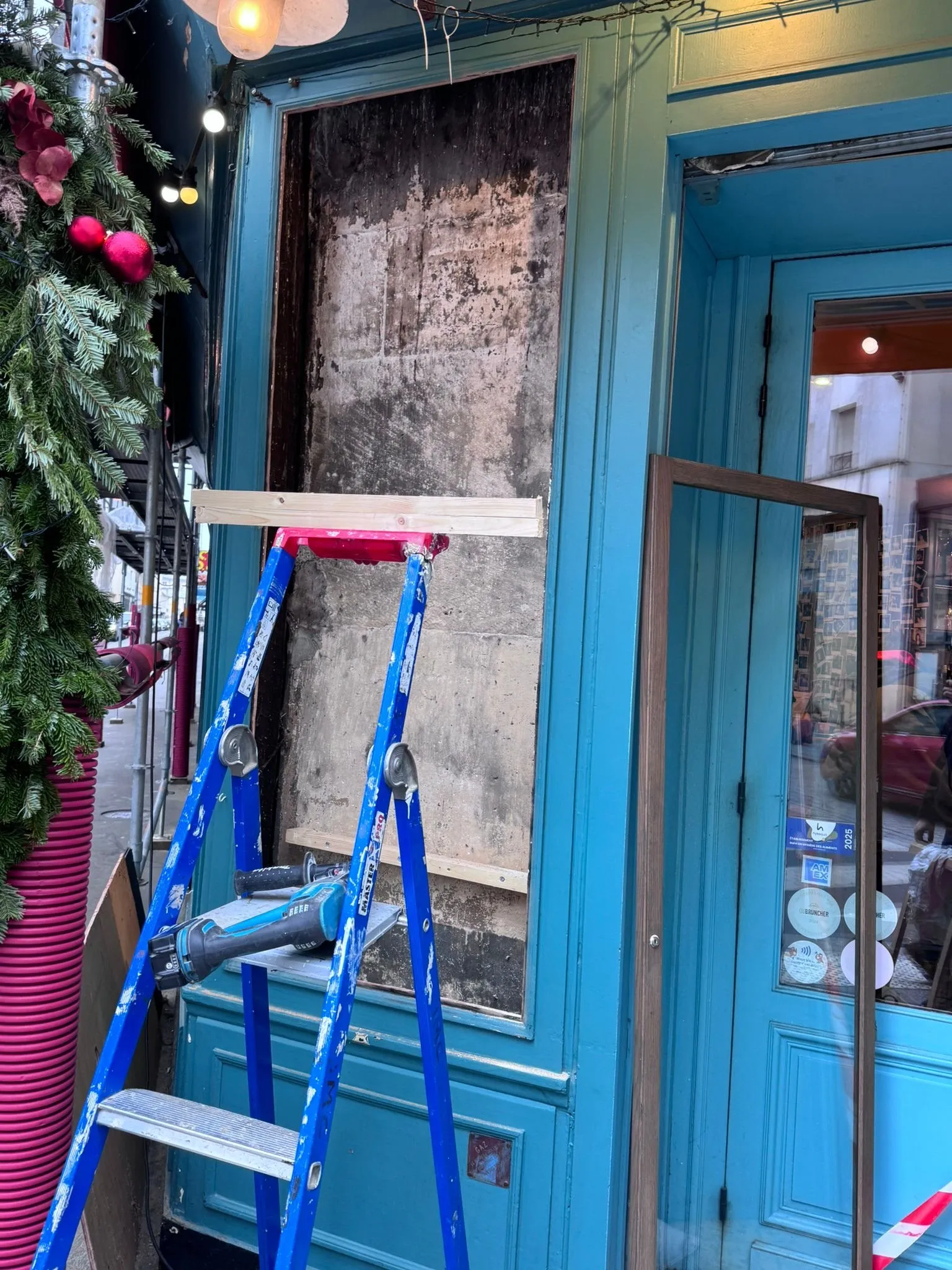 Aménagement de façade professionnelle