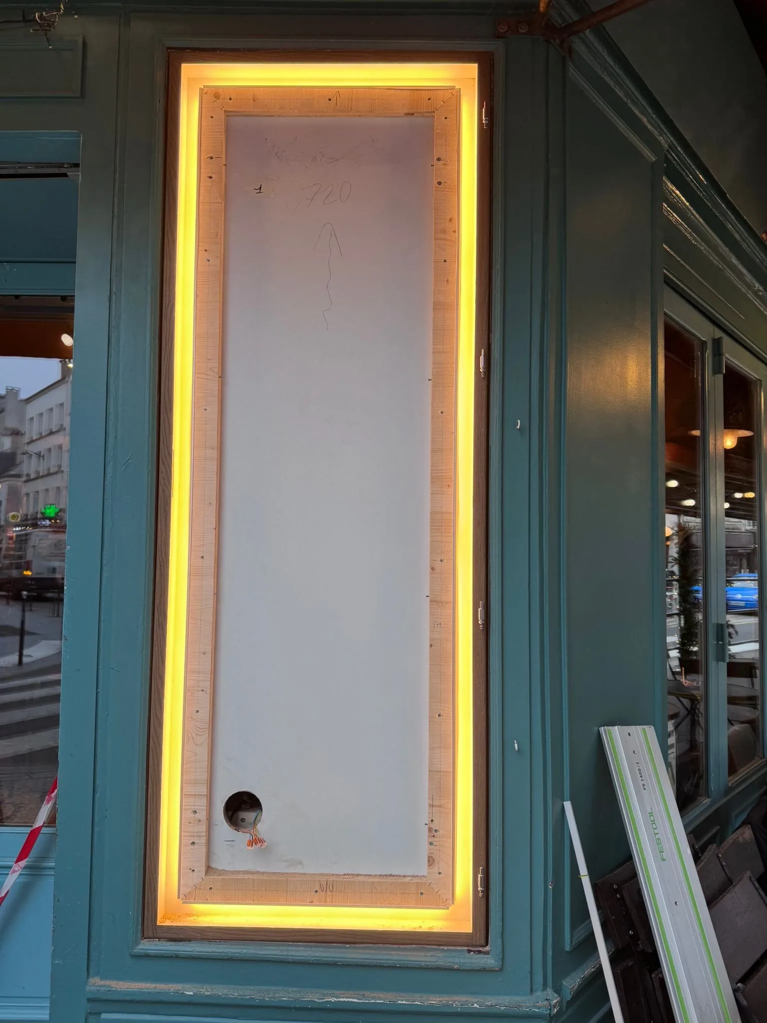 Mise en valeur de vitrine